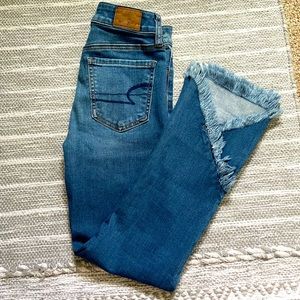American Eagle Hi-Rise Jegging crop